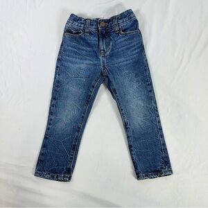 Old Navy Loose Adjustable Waist Blue Denim Jeans for Kids